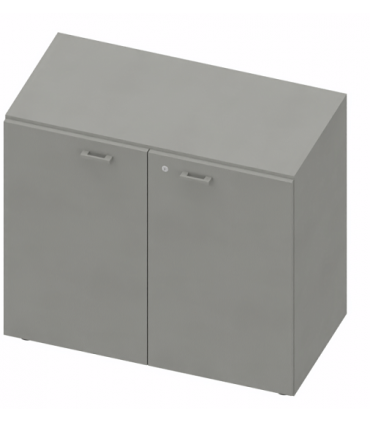 Mobile basso con ante in legno by LAS