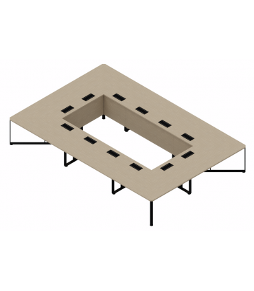 Tavolo riunioni ad anello I MEET by Las