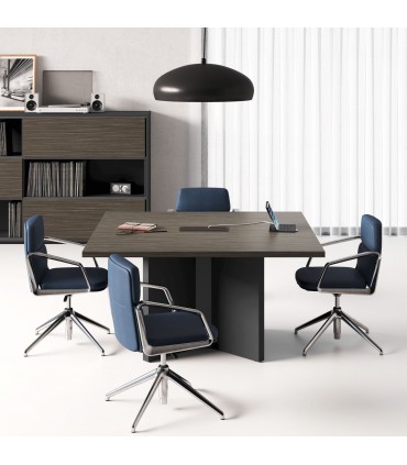 Tavolo riunioni quadrato ELITE by Las