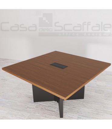 Tavolo riunioni quadrato ELITE by Las