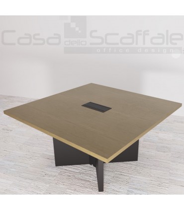 Tavolo riunioni quadrato ELITE by Las