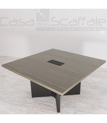 Tavolo riunioni quadrato ELITE by Las