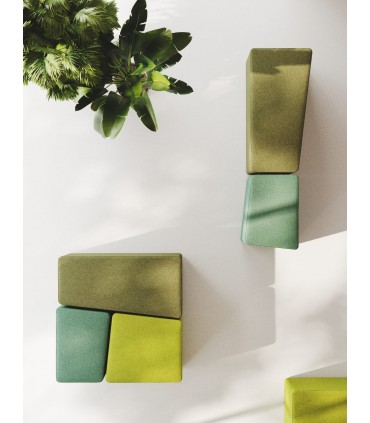 Pouf geometrici Drive in by Las