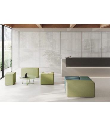 Pouf geometrici Drive in by Las