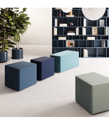 Pouf geometrici Drive in by Las