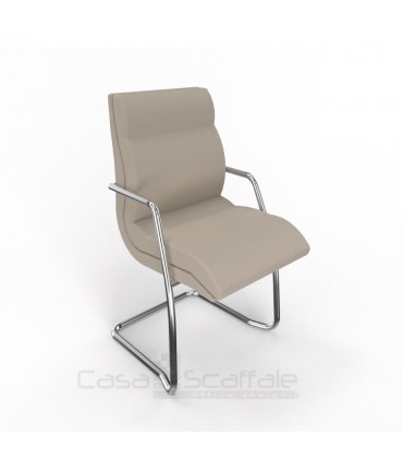 Poltrona interlocutoria a slitta Formen by Las