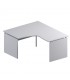 Workstation operativa con gamba pannellata by Compir