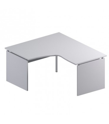 Workstation operativa con gamba pannellata by Compir