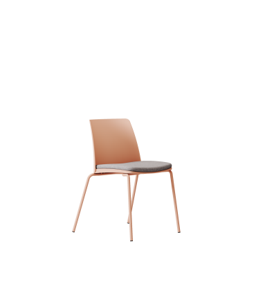 Seduta a quattro gambe Vedette by Las