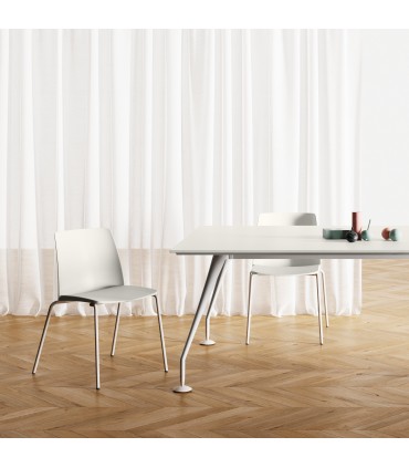 Seduta a quattro gambe Vedette by Las