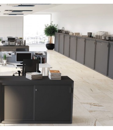 Armadio metallico medio ad ante scorrevoli