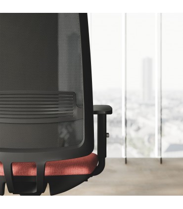 Poltrona operativa con schienale in rete Star