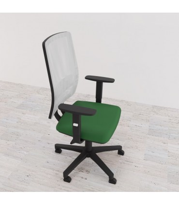 Poltrona operativa con schienale in rete Star