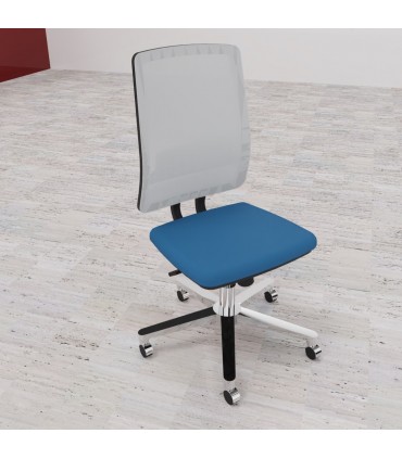 Poltrona operativa con schienale in rete Star