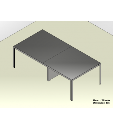 Tavolo riunioni D1 by Colombini