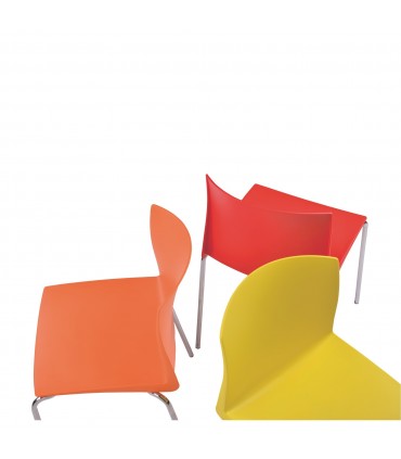 Sedia in polipropilene nora by selin