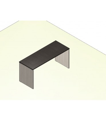 Scrivania con gamba pannellata p.60 by Colombini