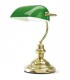 Lampada da scrivania con diffusore verde by Perenz