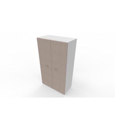 Libreria media con ante in legno by LAS