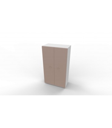 Libreria media con ante in legno by LAS