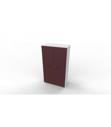 Libreria media con ante in legno by LAS