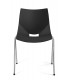 Sedia in plastica 4 gambe Shell