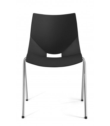 Sedia in plastica 4 gambe Shell