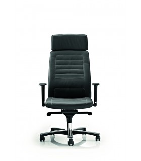 Poltrona presidenziale con braccioli regolabili Neochair by Las