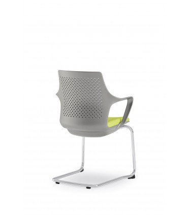 Poltrona con base a slitta Fedy by Sèlin