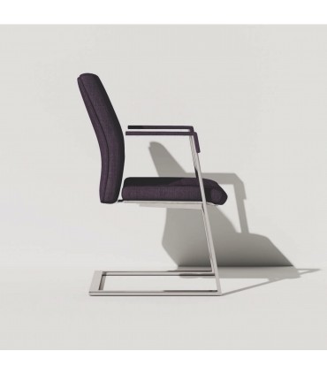 Poltrona interlocutoria a slitta Neochair