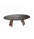Tavolo riunione ovale Monolith by Las