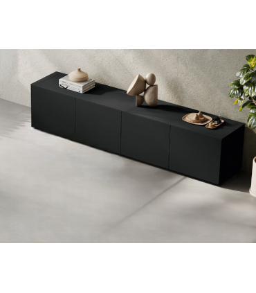 Totem con mobile basso centrale Monolith by Las