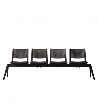 Panca da attesa F01 in polipropilene by Las