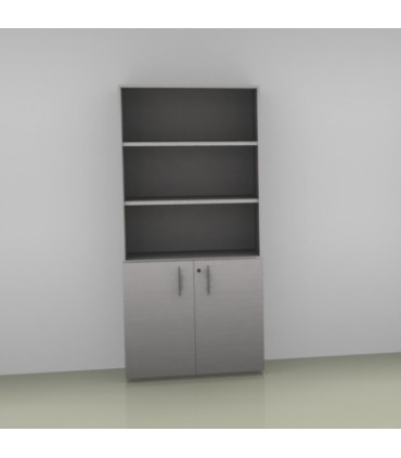 Mobile alto a giorno con ante inferiori