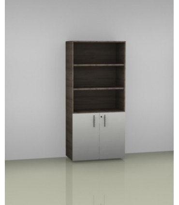 Mobile alto a giorno con ante inferiori