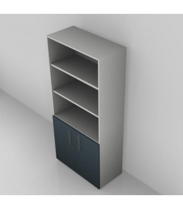 Mobile alto a giorno con ante inferiori