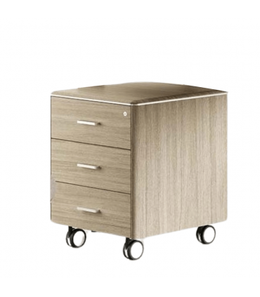Cassettiera monocolore su ruote Iulio