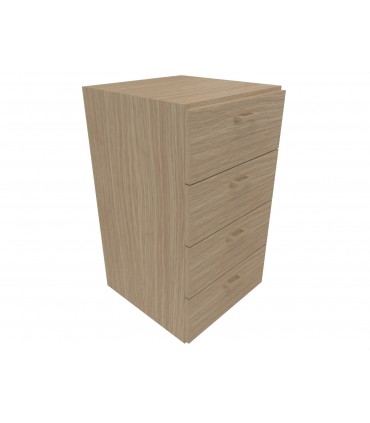 Mobile basso 4 cassetti by LAS