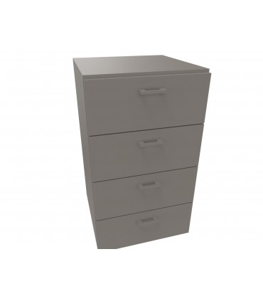 Mobile basso 4 cassetti by LAS