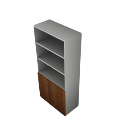 Mobile alto a giorno con ante inferiori