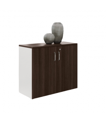 Mobile basso L. 90 con ante in legno e serratura by Compir