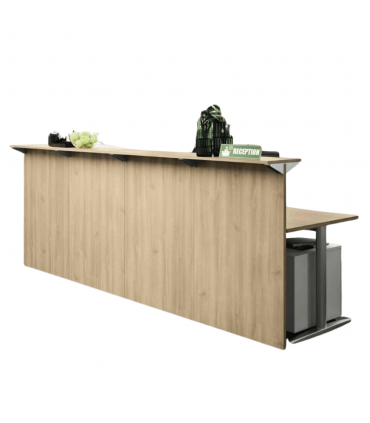 Reception lineare Teko gamba a T by Colombini