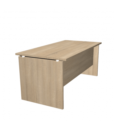 Scrivania con gamba pannellata by Compir