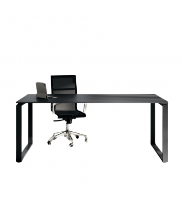 Scrivania con gamba ad anello chiuso Loft