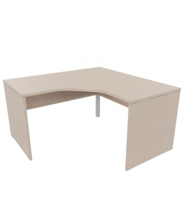 Workstation con gamba pannellata Oxi