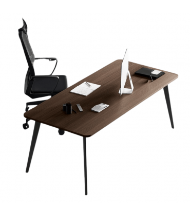 Scrivania con angoli arrotondati Rhea by Compir