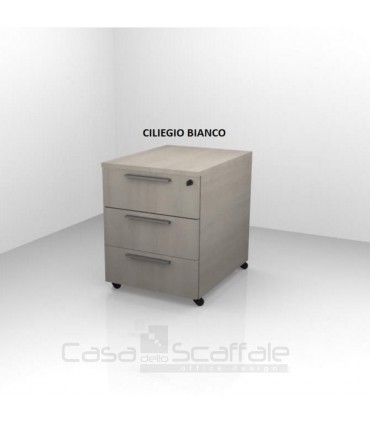 Cassettiera su ruote 3 cassetti by Colombini