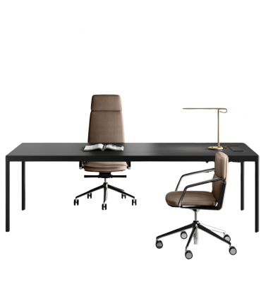 Scrivania direzionale Fil rouge by Las