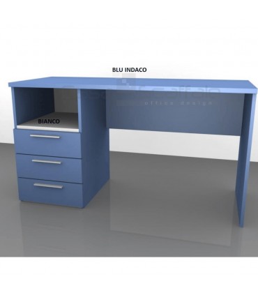 Scrivania con cassettiera su misura by Colombini