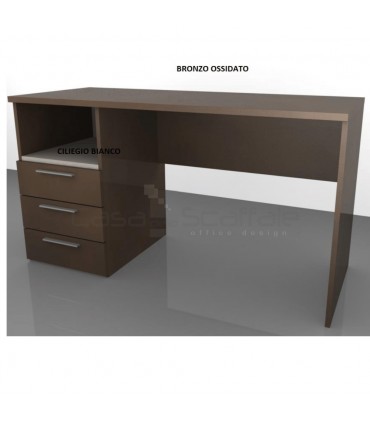 Scrivania con cassettiera su misura by Colombini